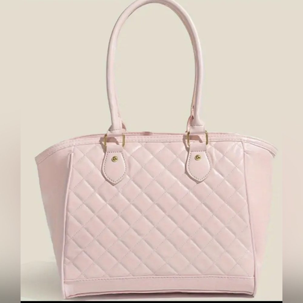 NEW Hello Kitty Butterly Barbiecore Pink Quilted Tote‎ Bag - Picture 4 of 8